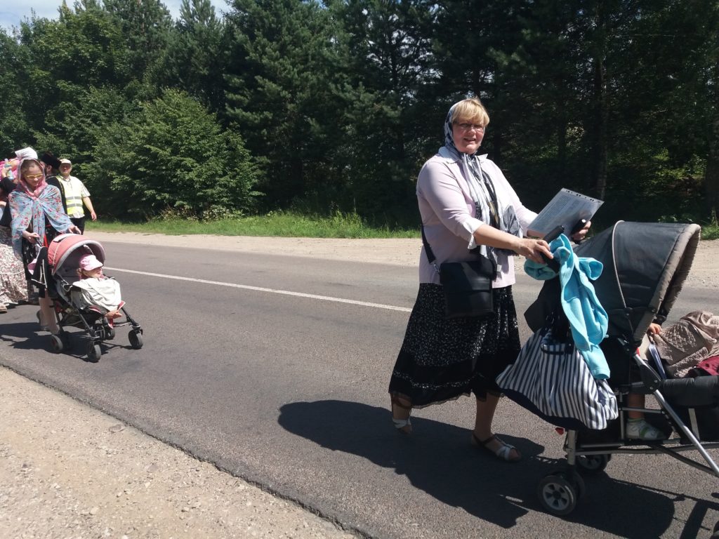 Крестный ход посвященный столетию восстановления патриаршества в Русской Православной Церкви