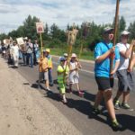 Крестный ход посвященный столетию восстановления патриаршества в Русской Православной Церкви