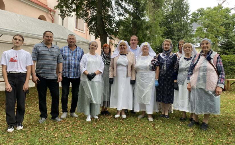 Диакония сестер милосердия  на праздник всех Святых в Земле Литовской просиявших
